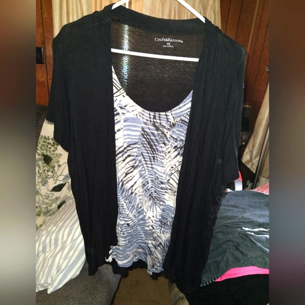 2-in-1 Croft and Barrow Top